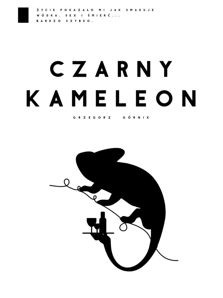 Czarny kameleon